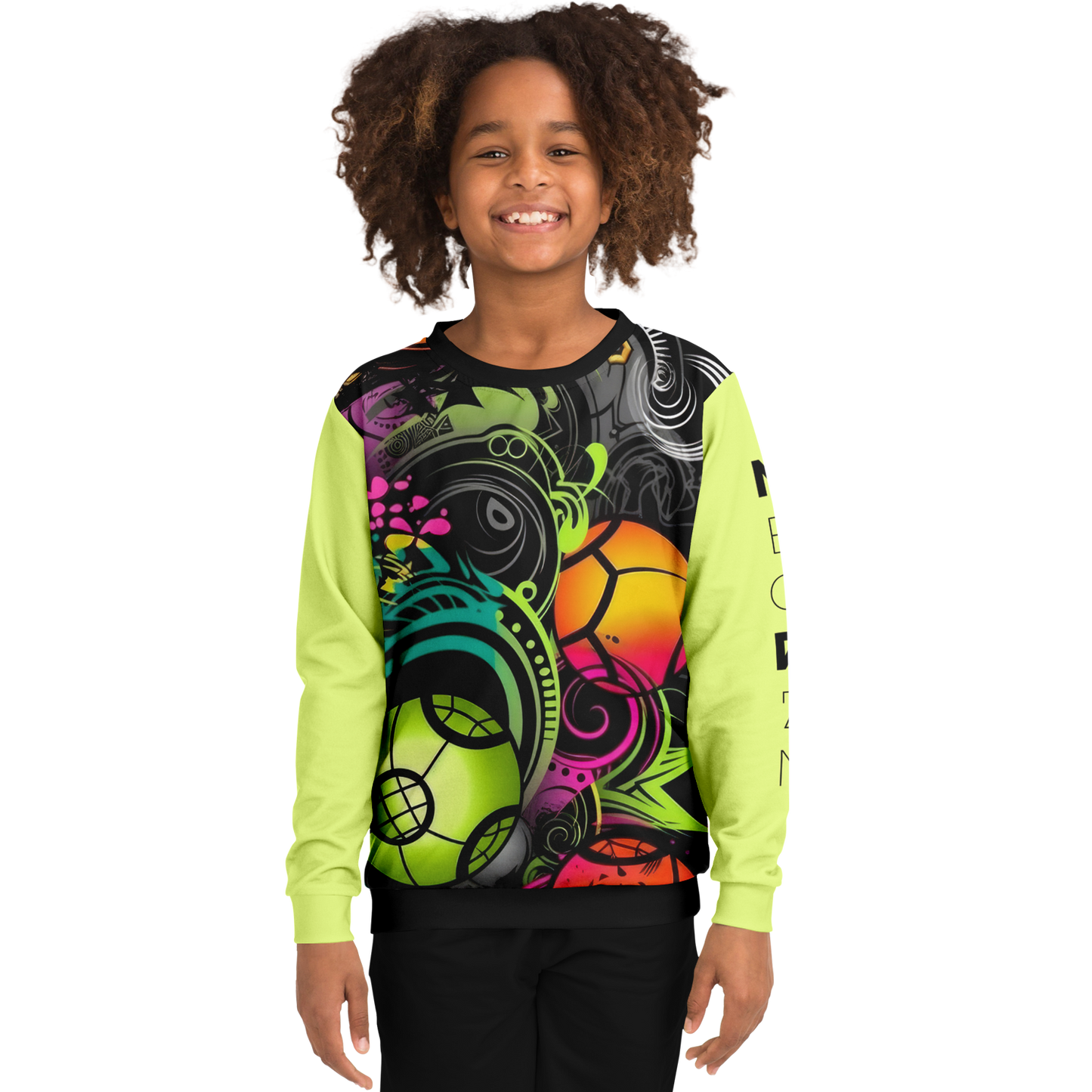 Athletic Kids/Youth Sweatshirt – AOP 001