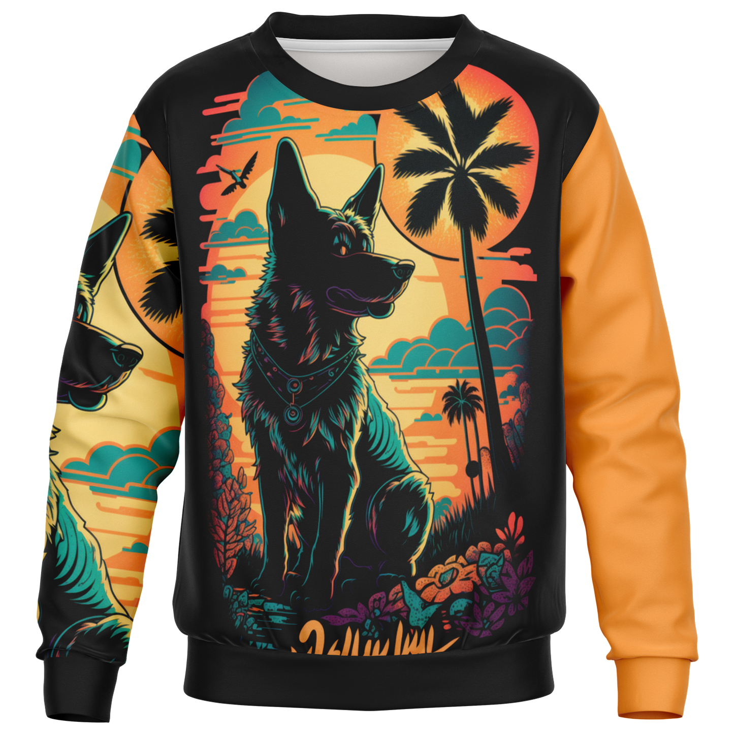 Athletic Kids/Youth Sweatshirt – AOP 002