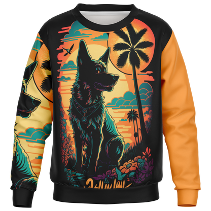Athletic Kids/Youth Sweatshirt – AOP 002