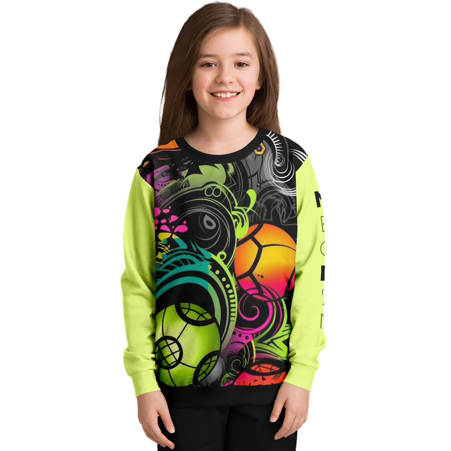 Athletic Kids/Youth Sweatshirt – AOP 001