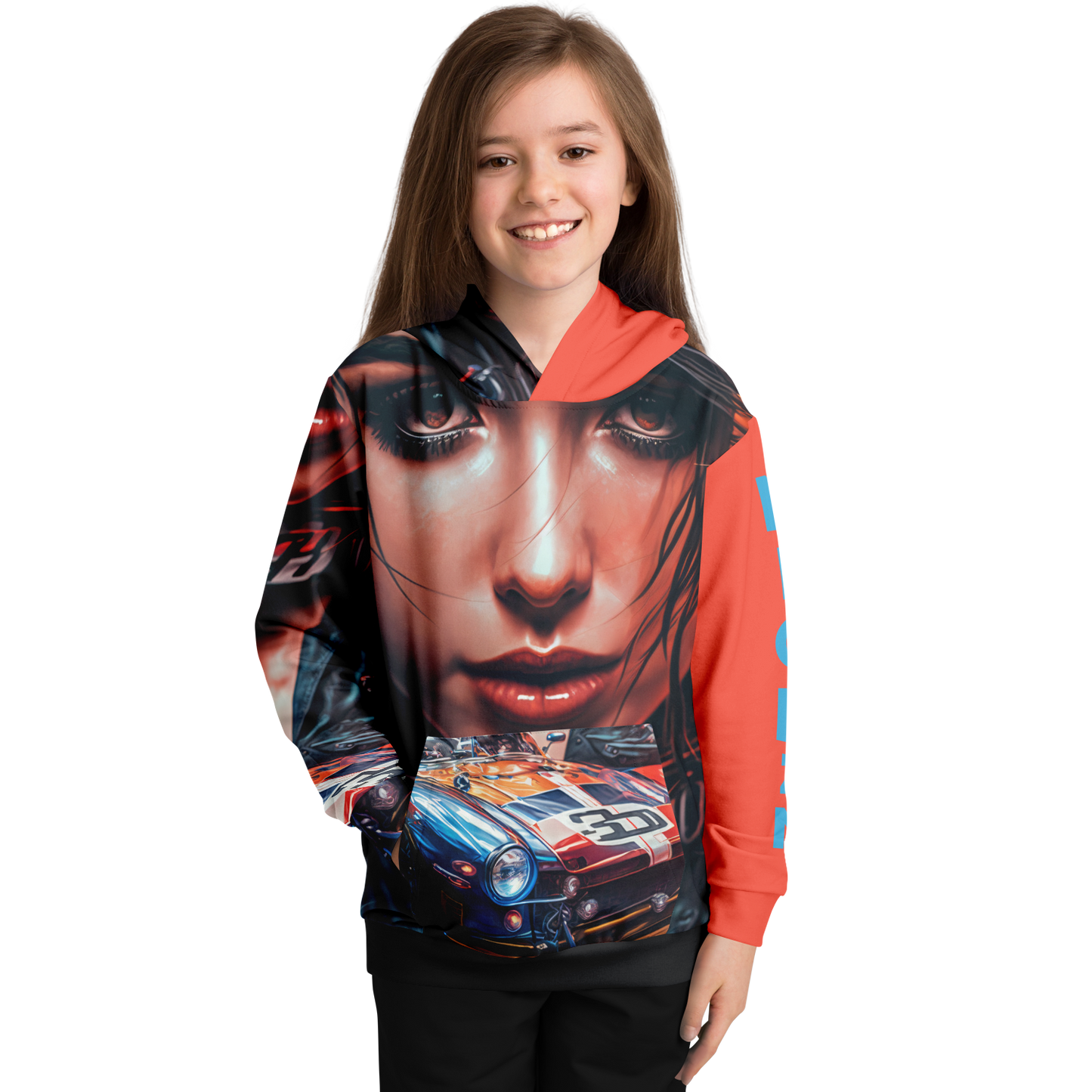 Athletic Kids Hoodie - AOP 005