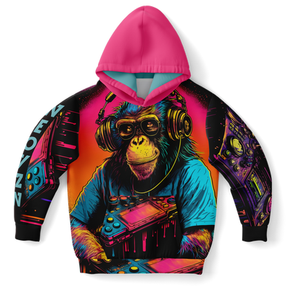 Athletic Kids Hoodie - AOP 007