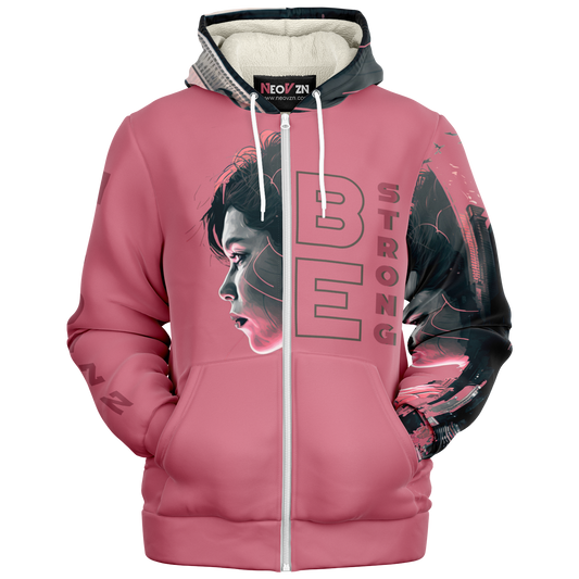 Microfleece Ziphoodie - AOP 006