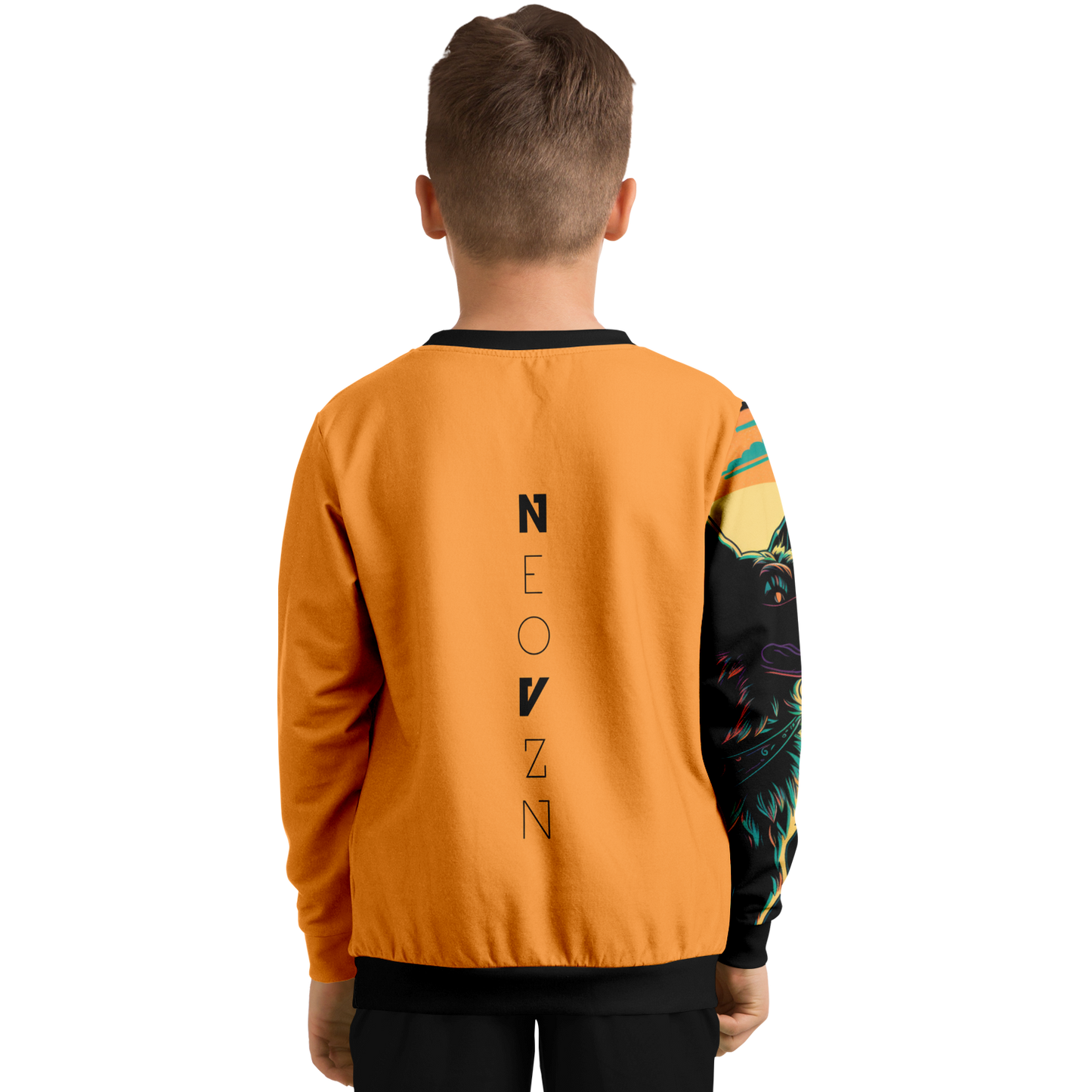 Athletic Kids/Youth Sweatshirt – AOP 002