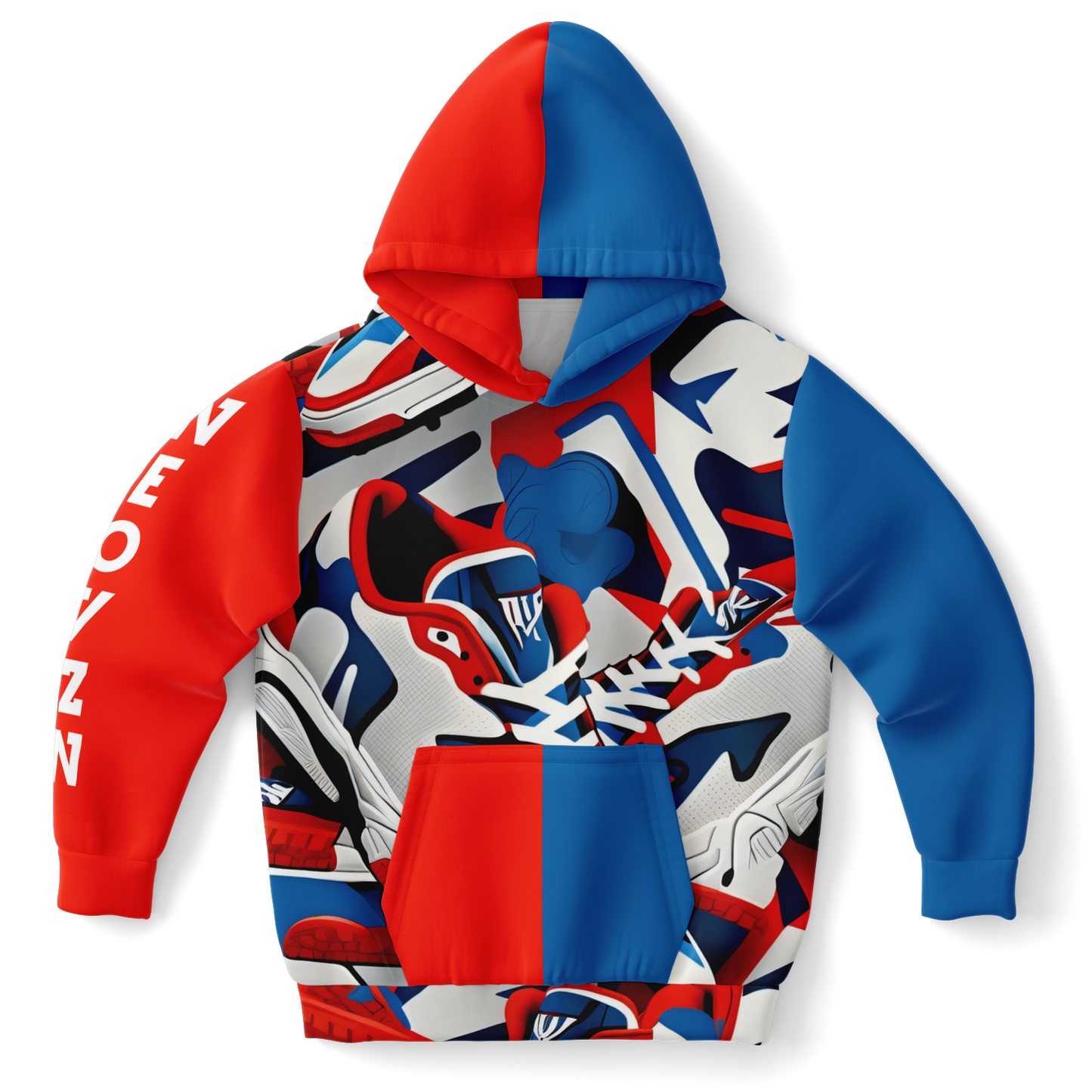 Athletic Kids Hoodie - AOP 006