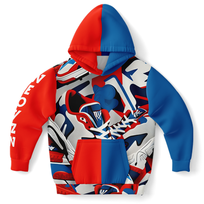 Athletic Kids Hoodie - AOP 006