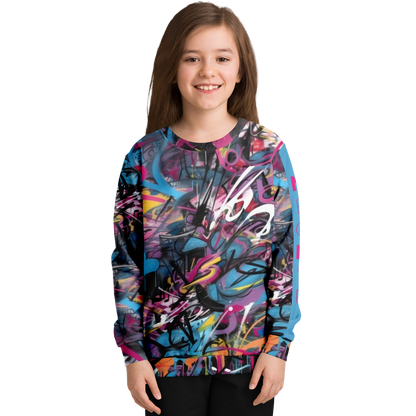 Athletic Kids/Youth Sweatshirt – AOP 007