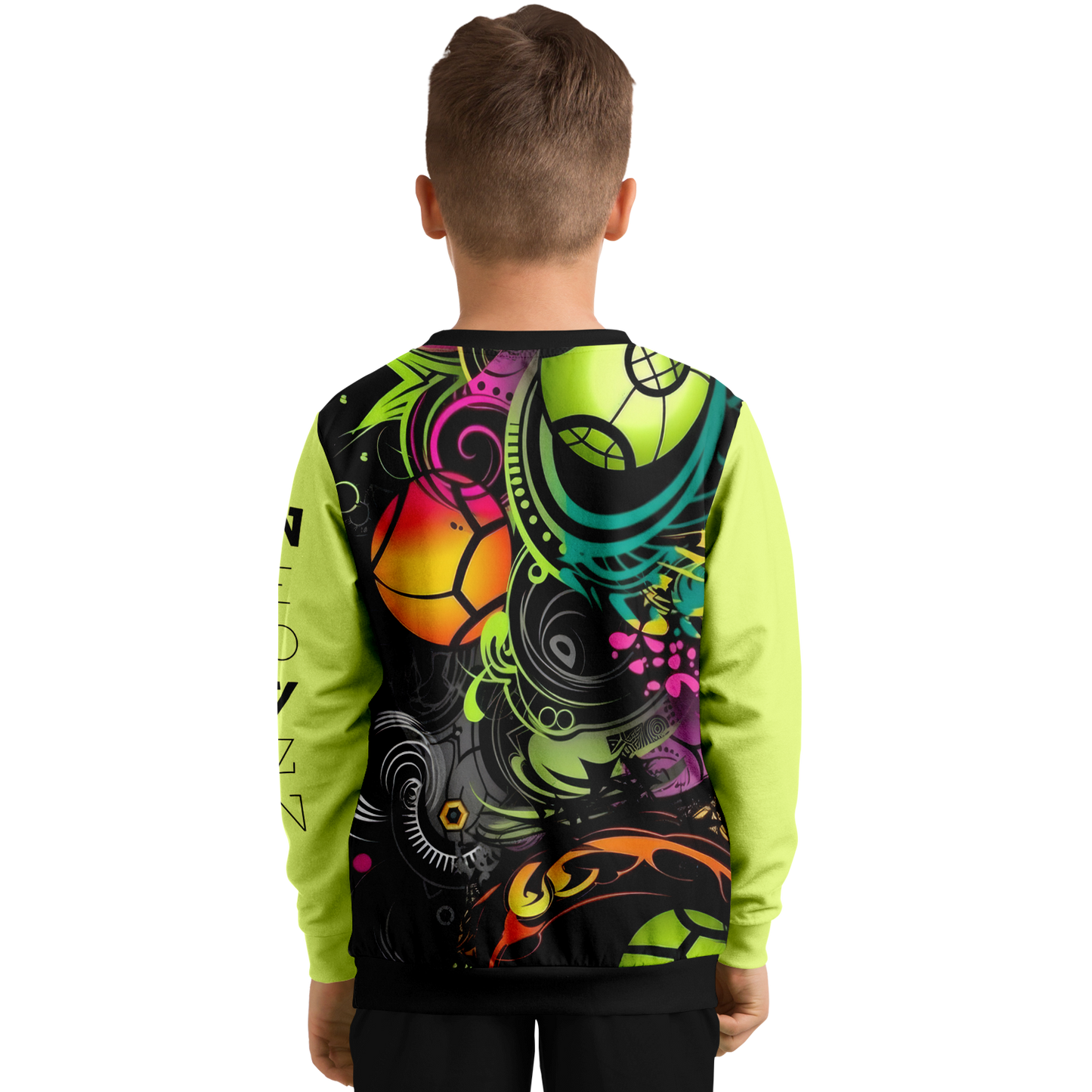 Athletic Kids/Youth Sweatshirt – AOP 001