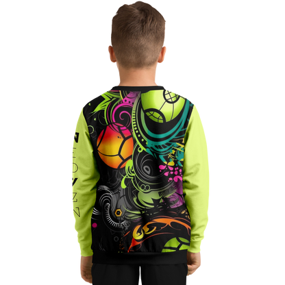 Athletic Kids/Youth Sweatshirt – AOP 001