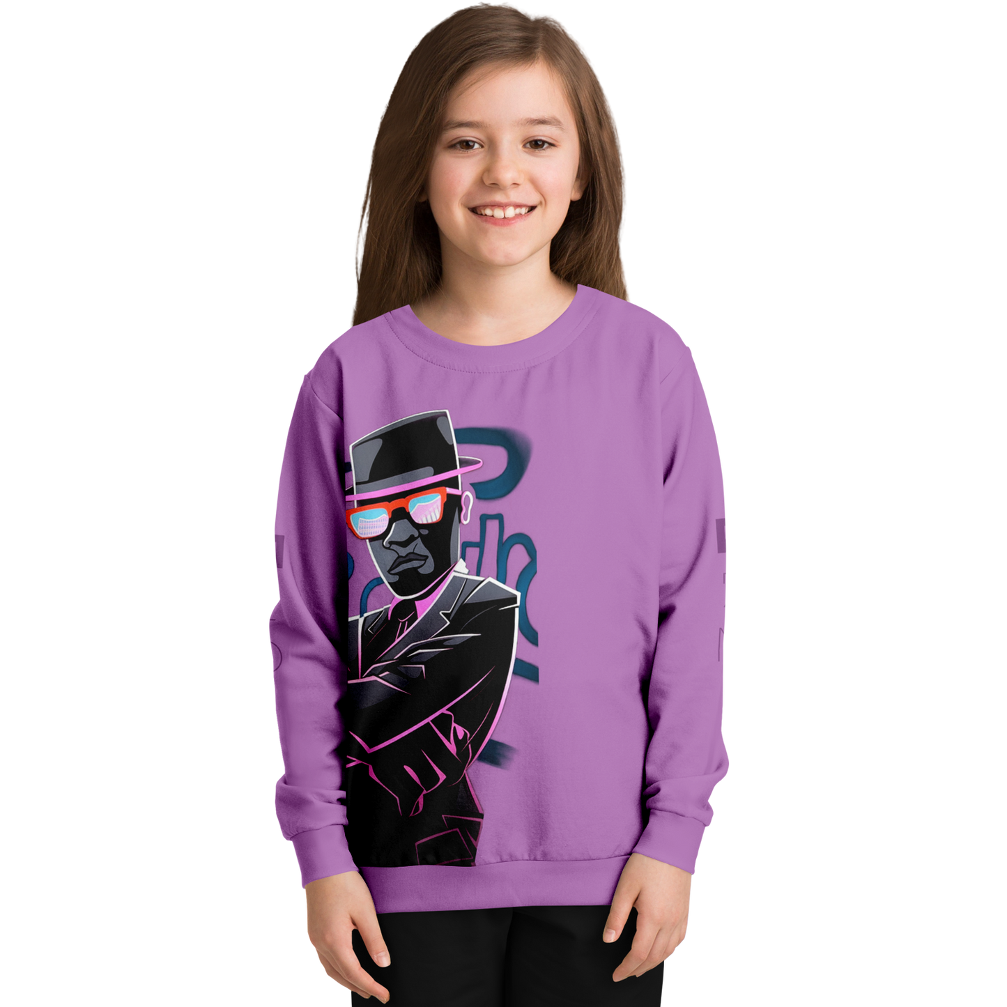 Athletic Kids/Youth Sweatshirt – AOP 010