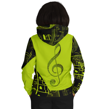 Athletic Hoodie - AOP 006 Green