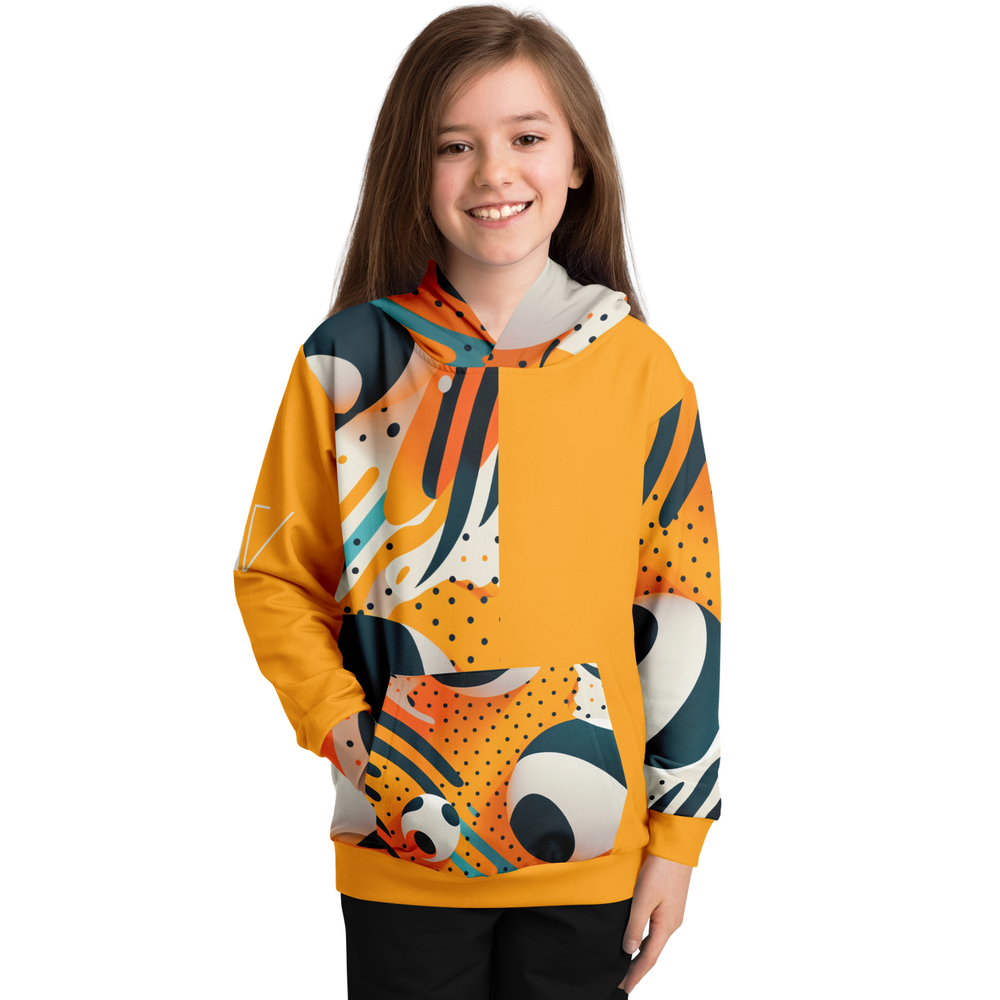 Athletic Kids Hoodie - AOP 003