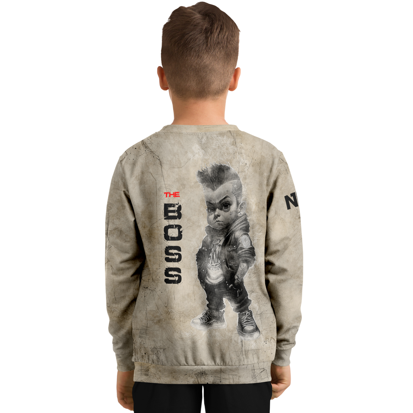 Athletic Kids/Youth Sweatshirt – AOP 013