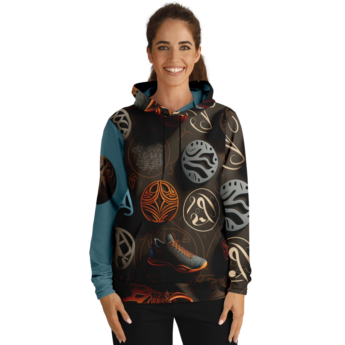 Athletic Hoodie - AOP 007