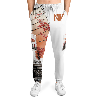 Athletic Cargo Sweatpants - AOP 008