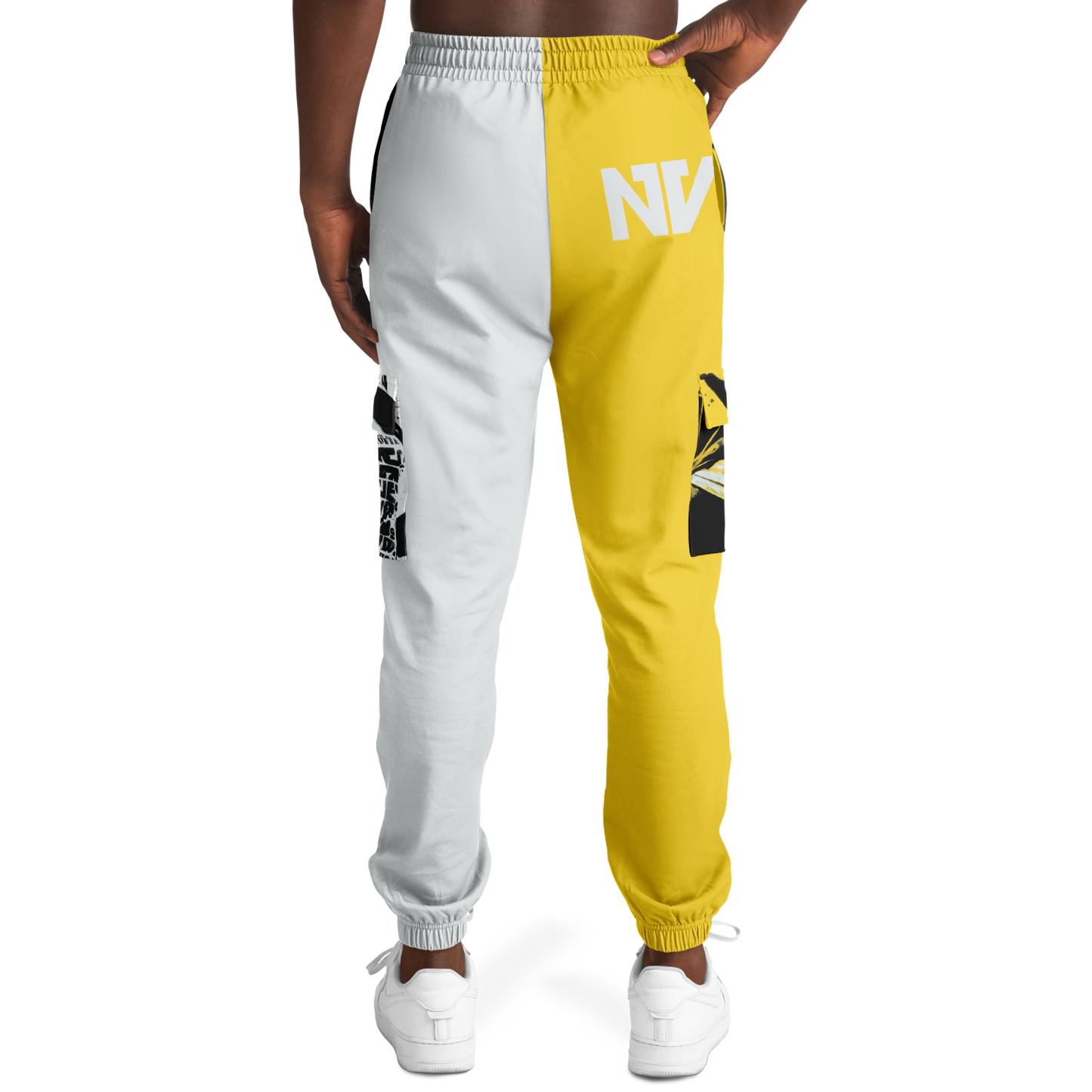 Athletic Cargo Sweatpants - AOP 005