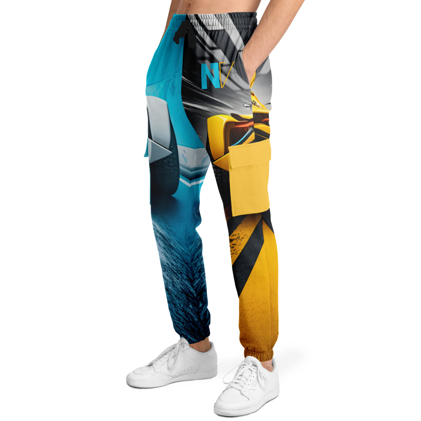 Athletic Cargo Sweatpants - AOP 003