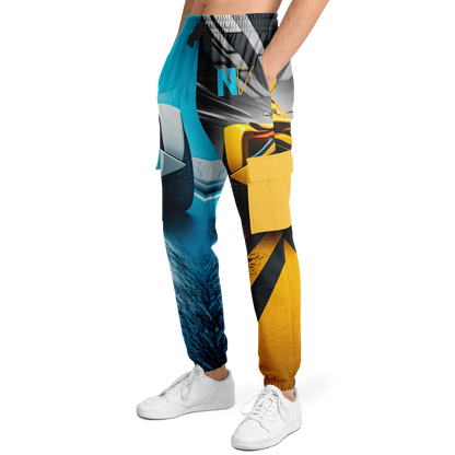 Athletic Cargo Sweatpants - AOP 003