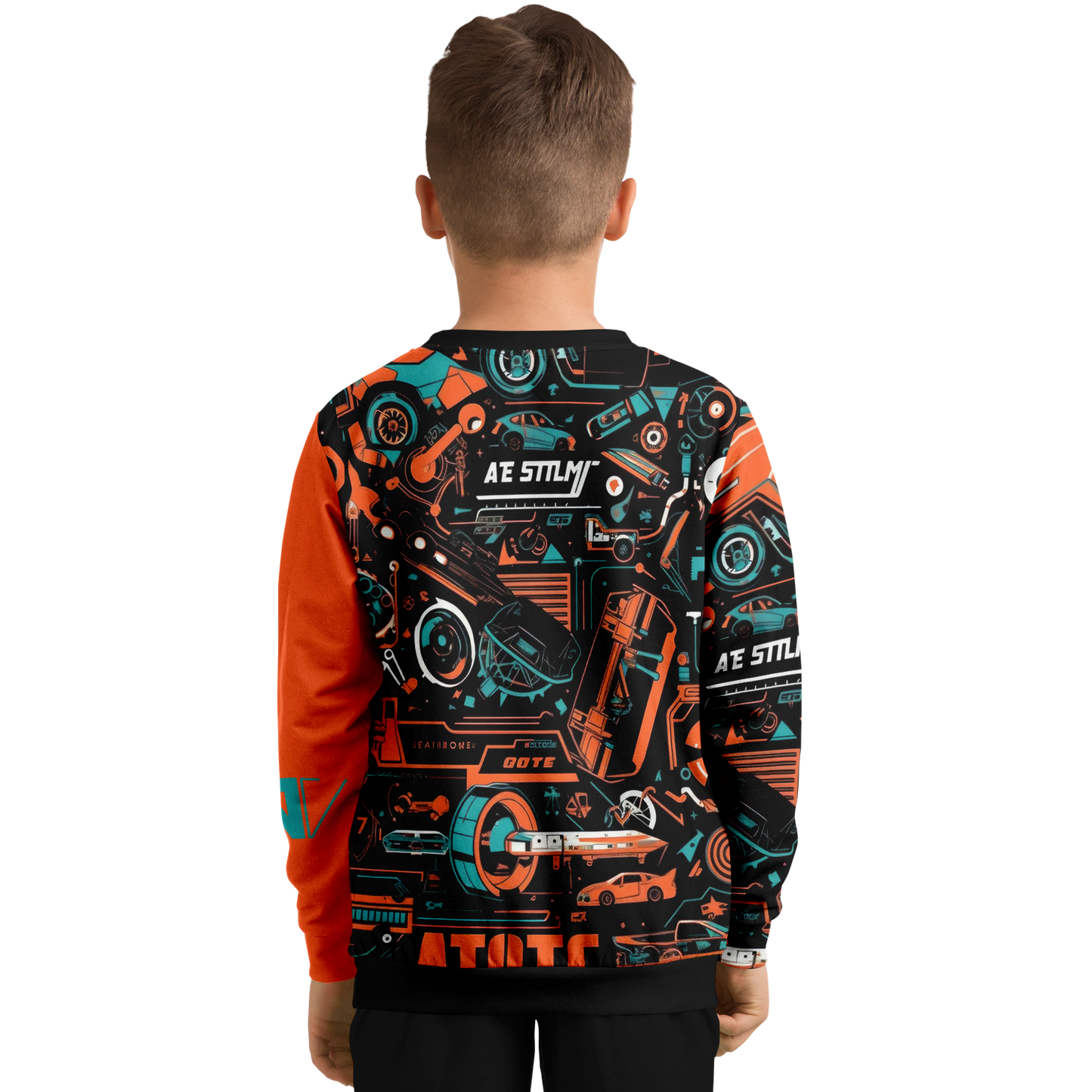 Sweat athlétique pour enfants/jeunes – AOP 008