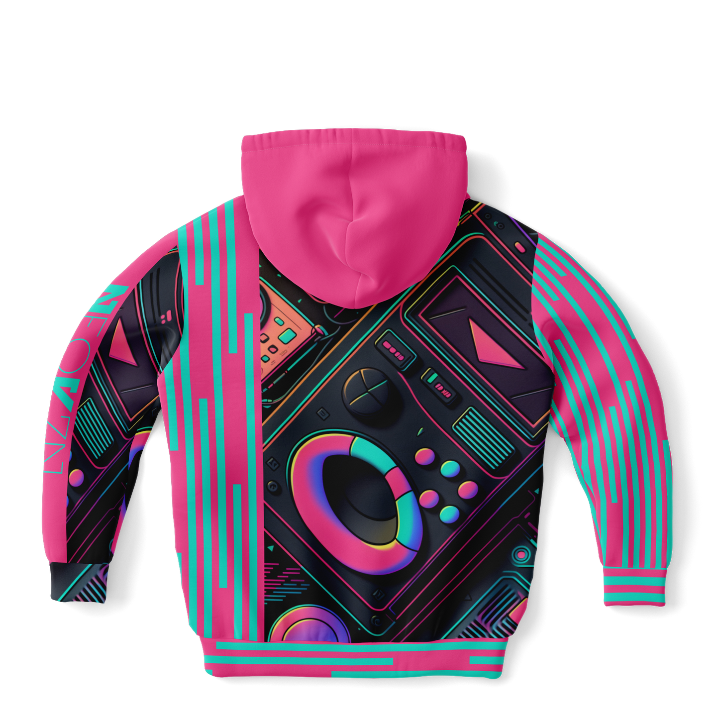 Sweat à capuche athlétique pour enfants - AOP 011