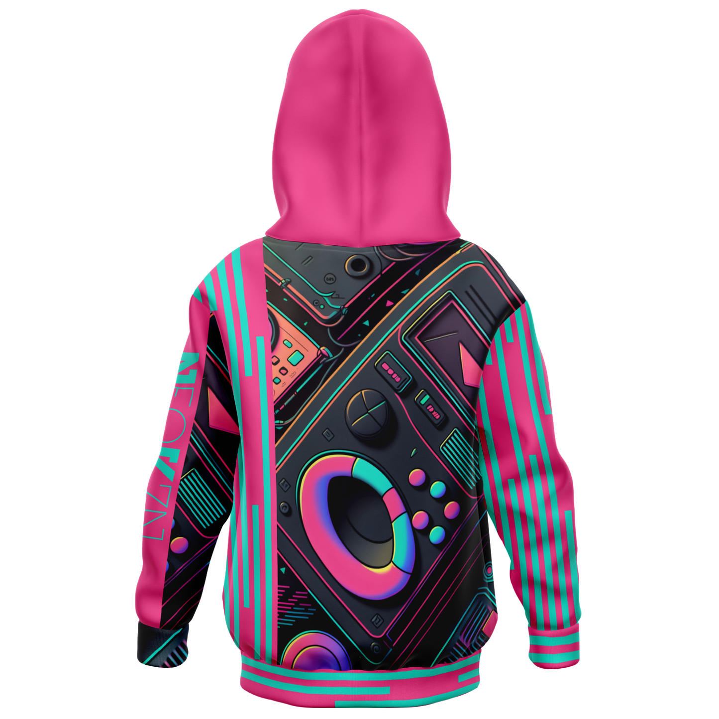 Sweat à capuche athlétique pour enfants - AOP 011