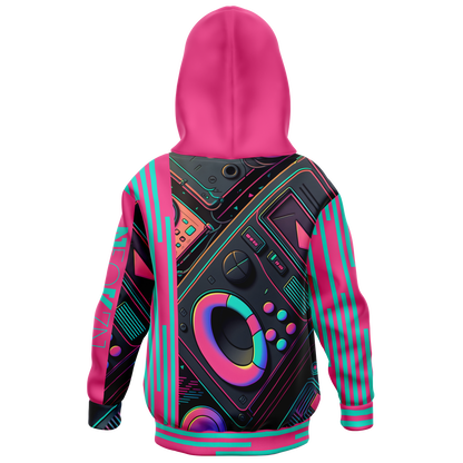 Sweat à capuche athlétique pour enfants - AOP 011