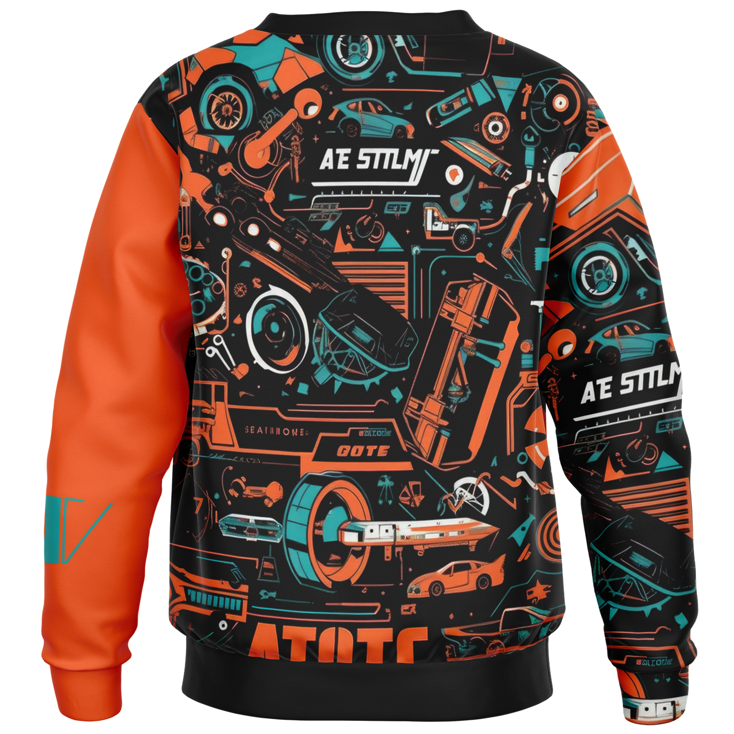 Athletic Kids/Youth Sweatshirt – AOP 008