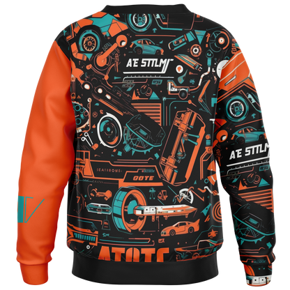 Athletic Kids/Youth Sweatshirt – AOP 008