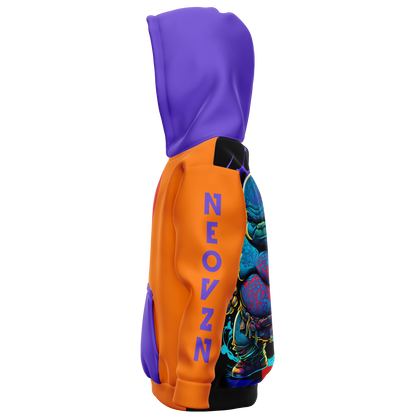 Athletic Kids Hoodie - AOP 009