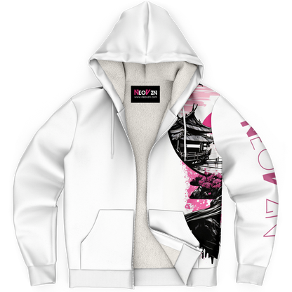 Microfleece Ziphoodie - AOP 007