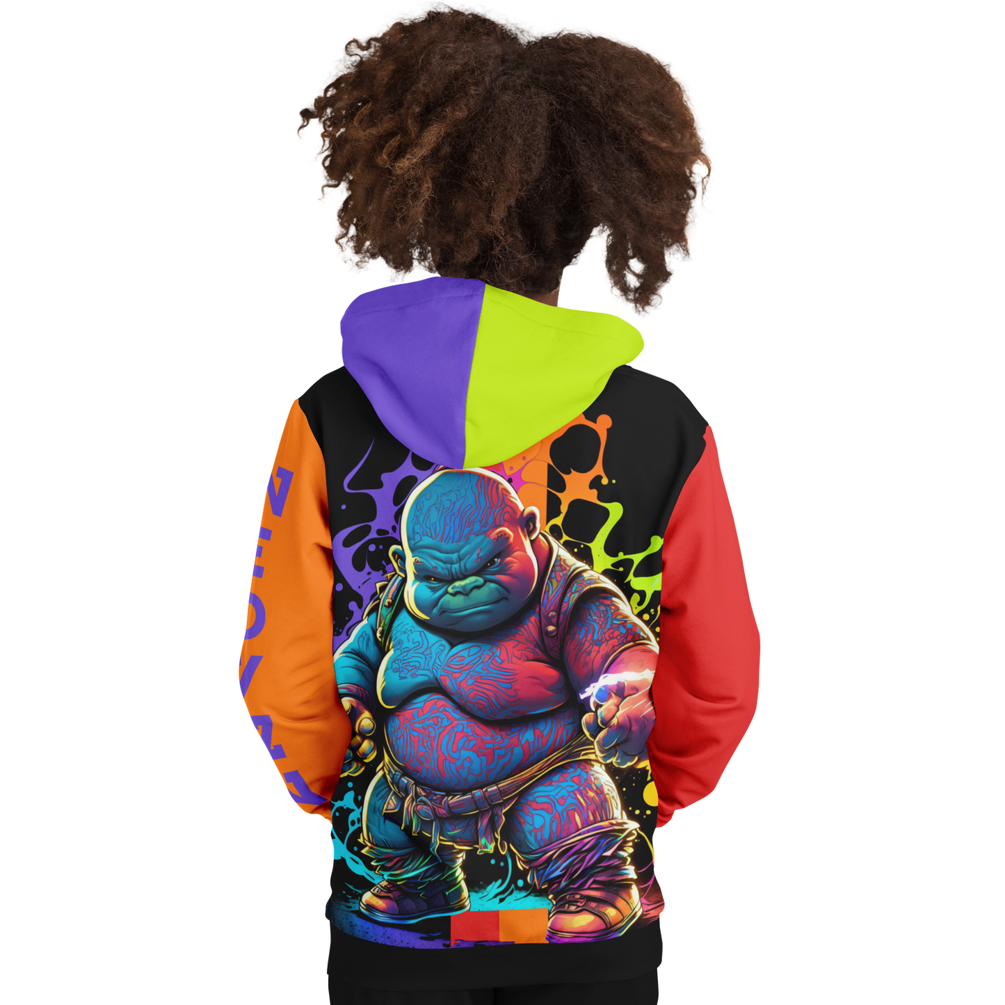 Athletic Kids Hoodie - AOP 009