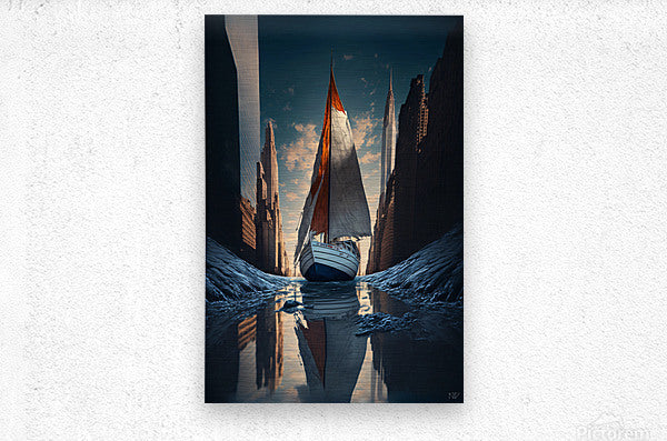 Brushed Metal Print