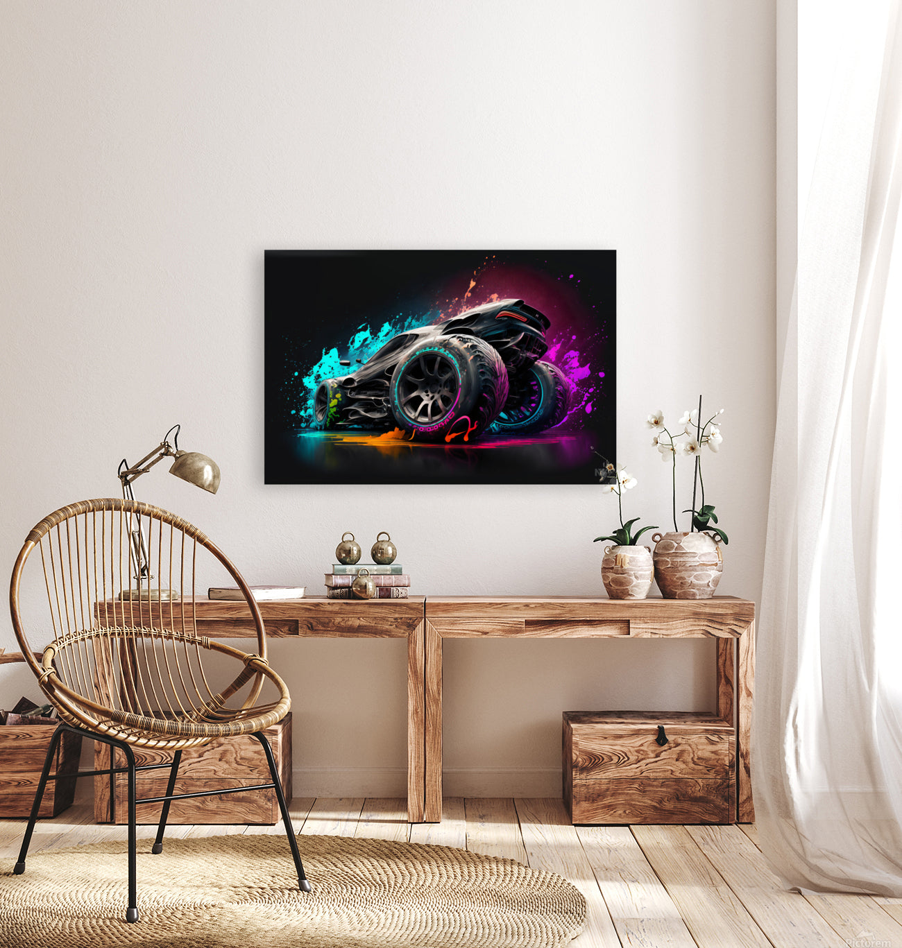 Giclée Stretched Canvas Print