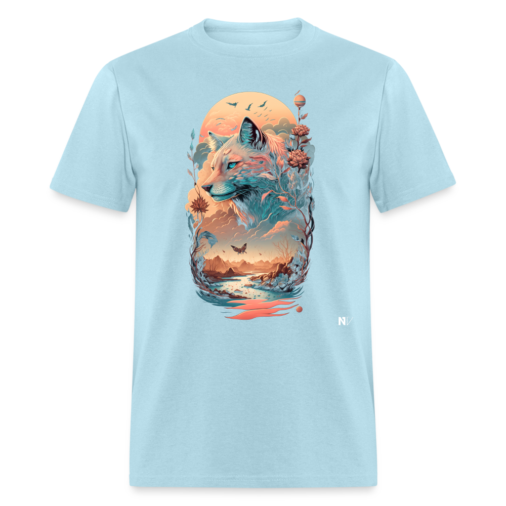 Unisex Classic T-Shirt by Fruit of the Loom - powder blue