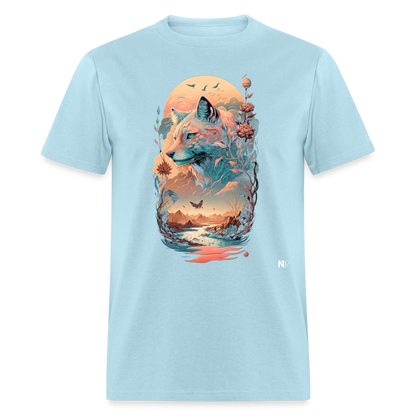 Unisex Classic T-Shirt by Fruit of the Loom - powder blue