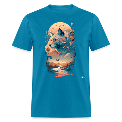 Unisex Classic T-Shirt by Fruit of the Loom - turquoise