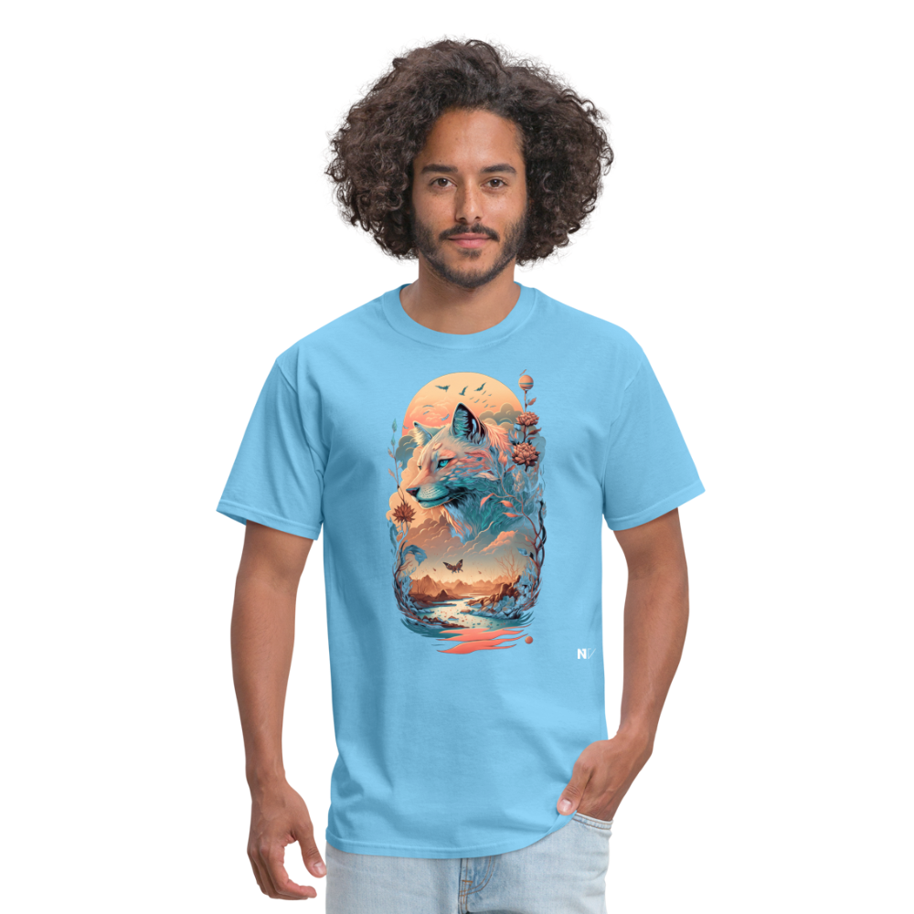 Unisex Classic T-Shirt by Fruit of the Loom - aquatic blue