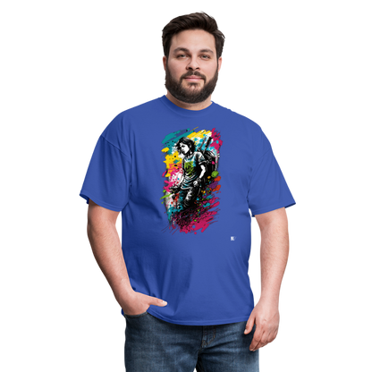 Unisex Classic T-Shirt - Fruit of the Loom - royal blue