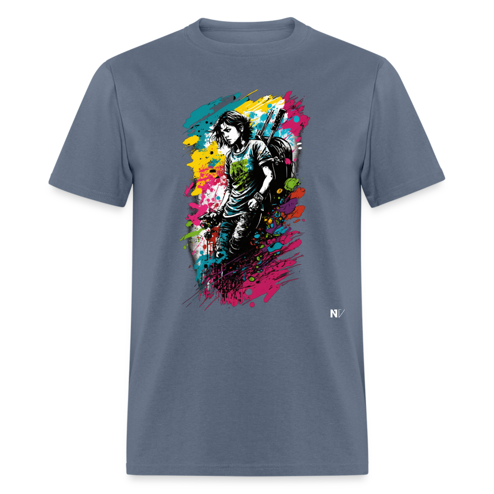 Unisex Classic T-Shirt - Fruit of the Loom - denim