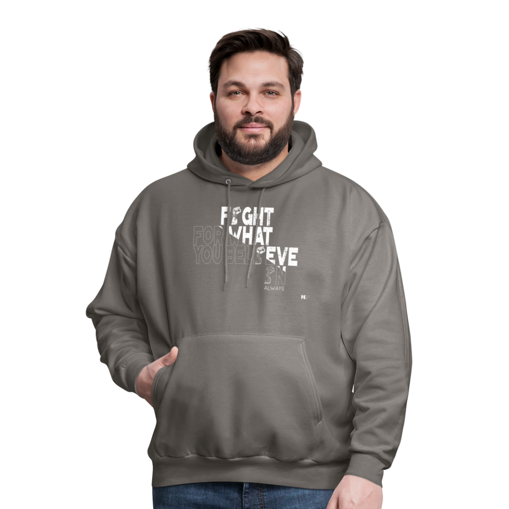 Men's Hoodie - asphalt gray