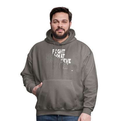 Men's Hoodie - asphalt gray