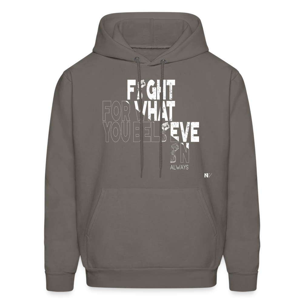 Men's Hoodie - asphalt gray