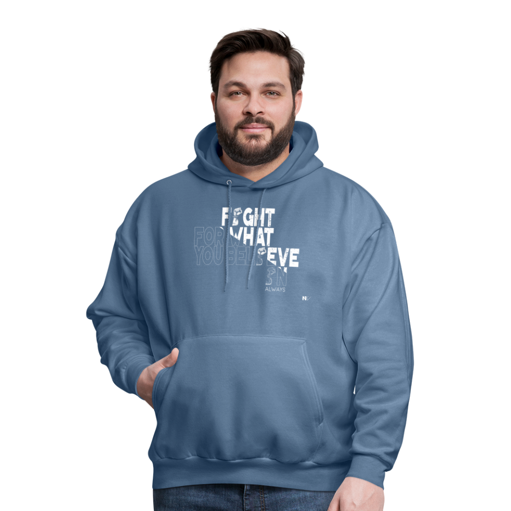 Men's Hoodie - denim blue