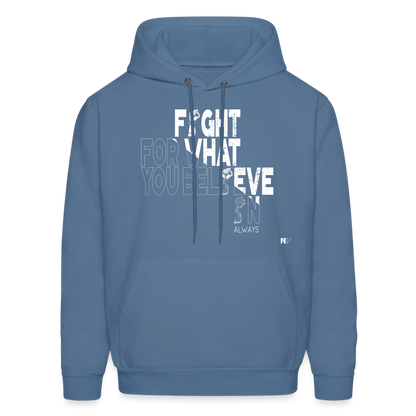 Men's Hoodie - denim blue