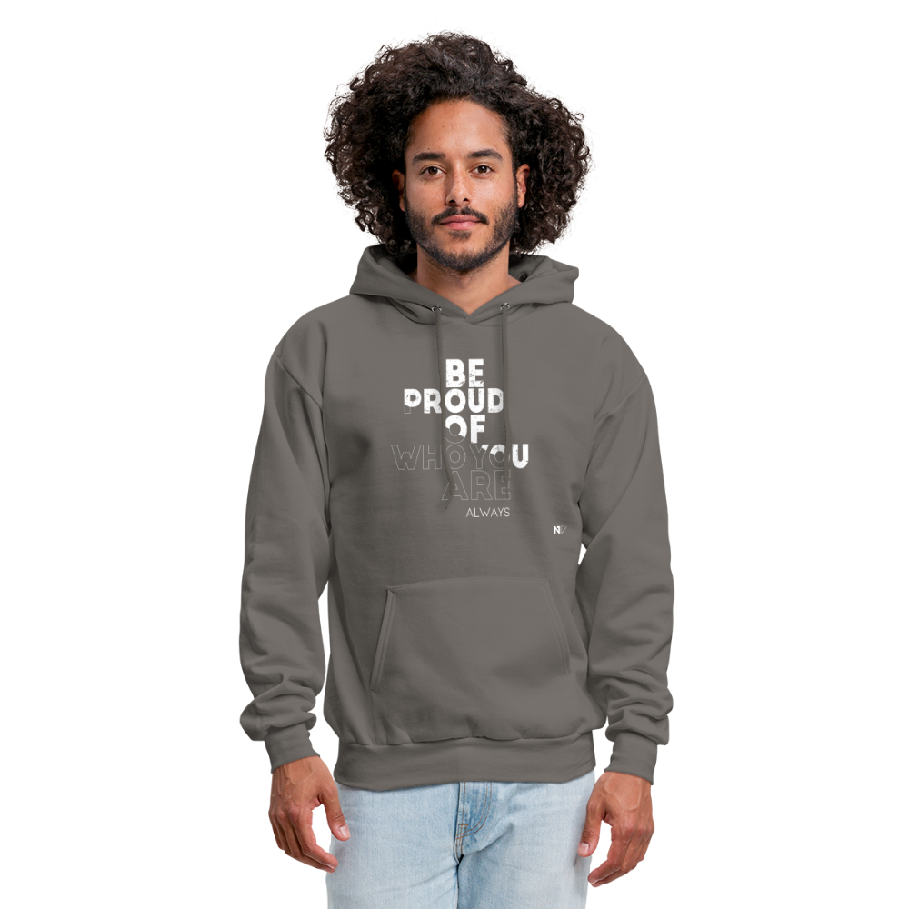 Men's Hoodie - asphalt gray