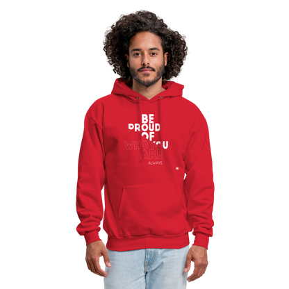 Men's Hoodie - red