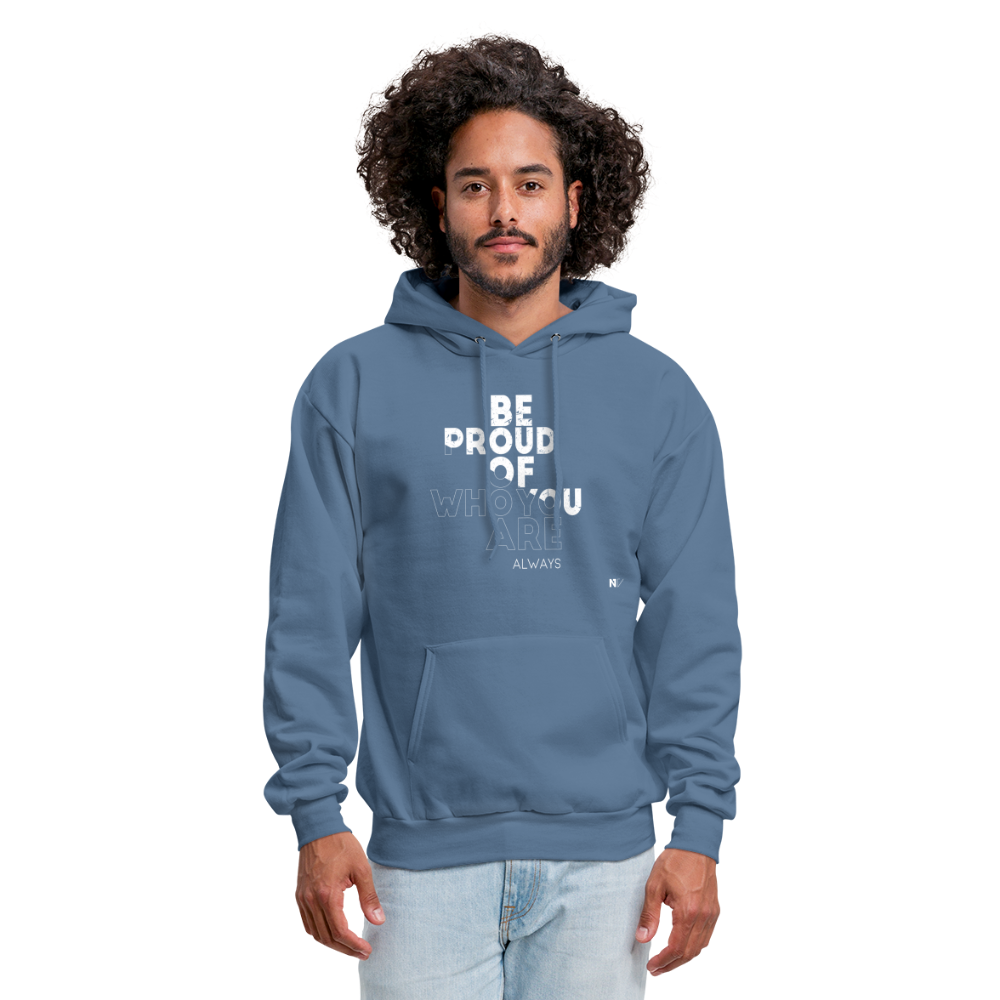 Men's Hoodie - denim blue