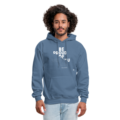 Men's Hoodie - denim blue