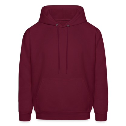 Men's Hoodie - burgundy