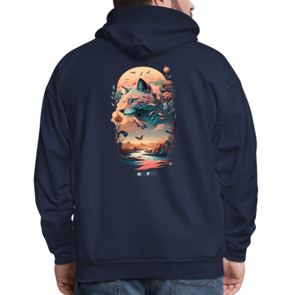 Men's Hoodie - navy